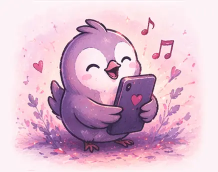 Melody creating a personal song